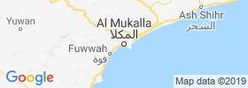 Al Mukalla map